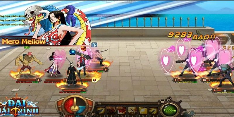 Hệ thống các nhân vật có trong game